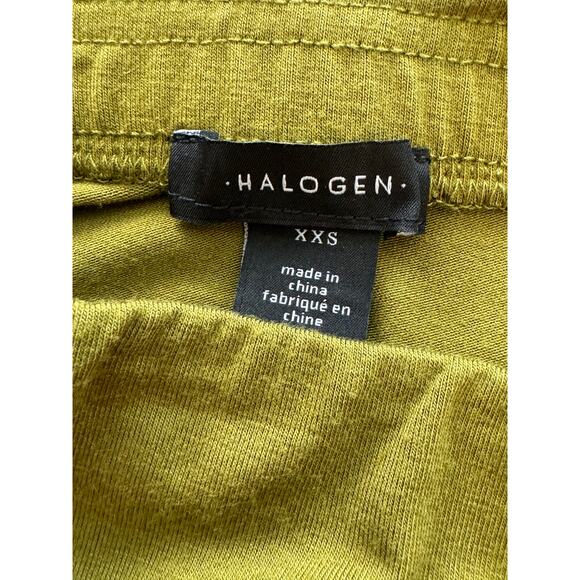 New ~ HALOGEN ~Ruched Jersey Pencil Skirt Size XXS - Picture 8 of 9